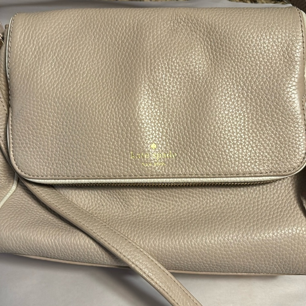 Kate Spade New York Miri Chester Street Leather Bag WKRU4076 Cream Bag